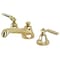 Kingston Brass KS4462KL Widespread Bathroom Faucet with Brass Pop-Up, Polished Brass KS4462KL - alternate 1